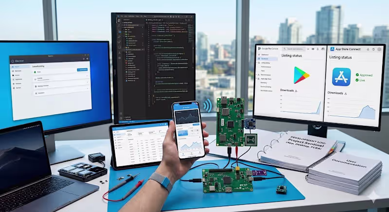 Cover image for Cross-Platform App & Desktop Development (Mobile/Web/IoT)