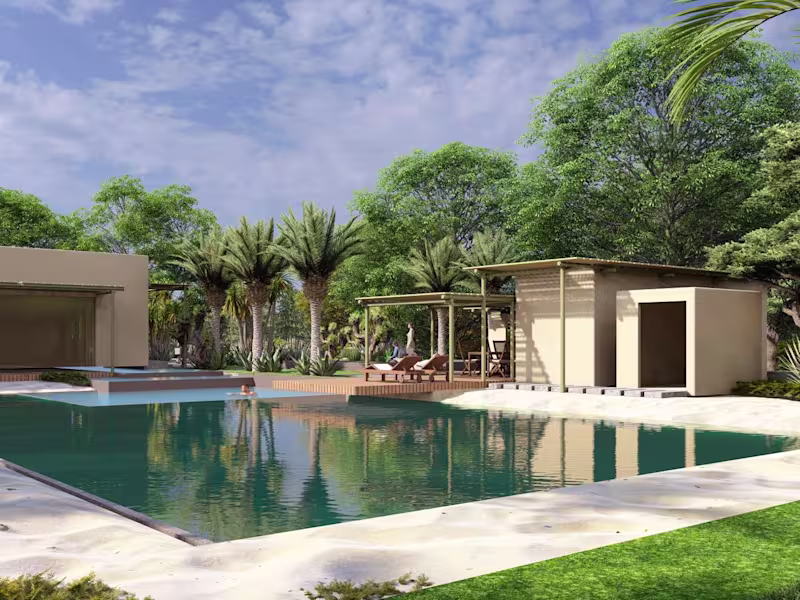 Cover image for Palm Grove Retreat :: Behance