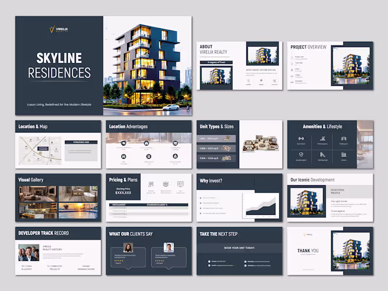 Cover image for Real Estate Presentation Design