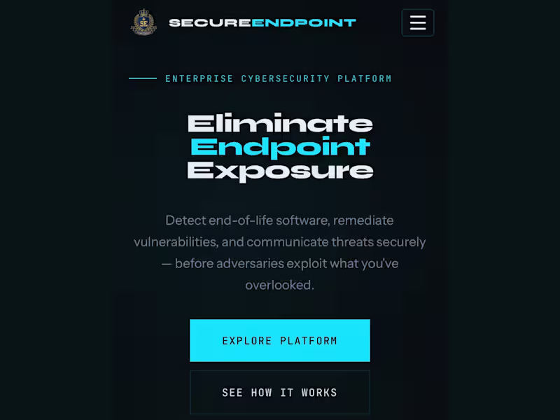 Cover image for Designed and built SecureEndpoint, a