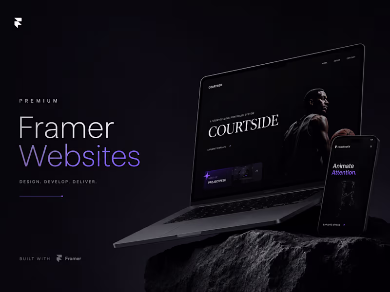 Cover image for Premium Framer Website Design & Development
