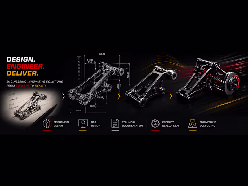 Cover image for Mechanical Design & SolidWorks CAD Development