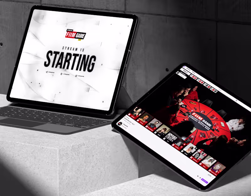 Cover image for Mafia Game Broadcasting | Interface Design