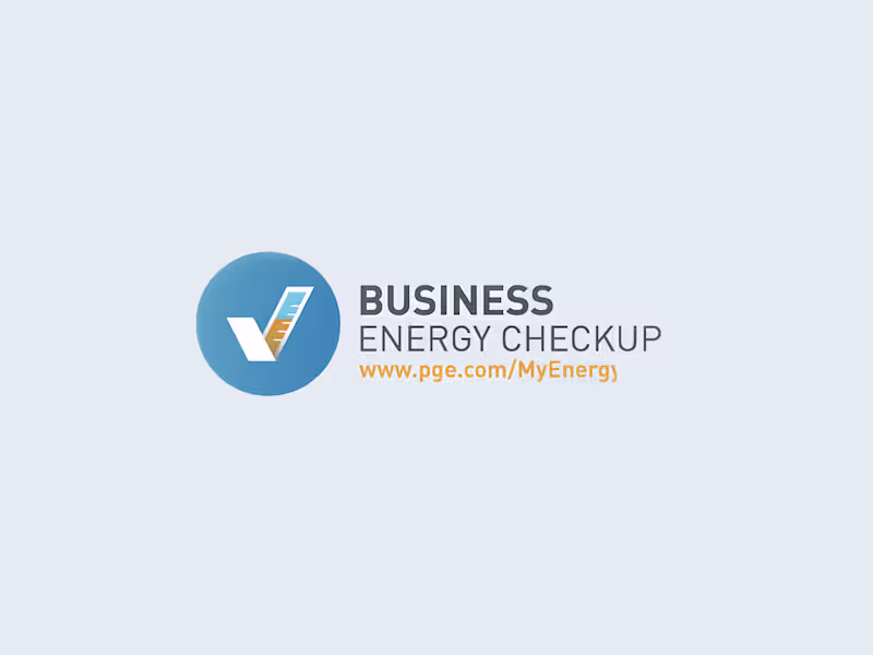 Cover image for PG&E Business Energy Checkup