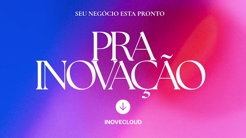 Cover image for Inovecloud cria sites de alta