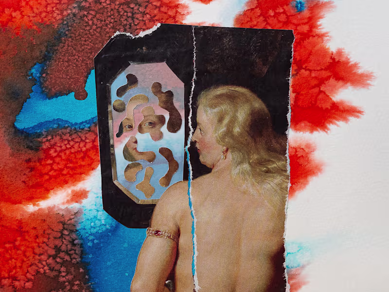 Cover image for Broken Reflection
We sometimes look in