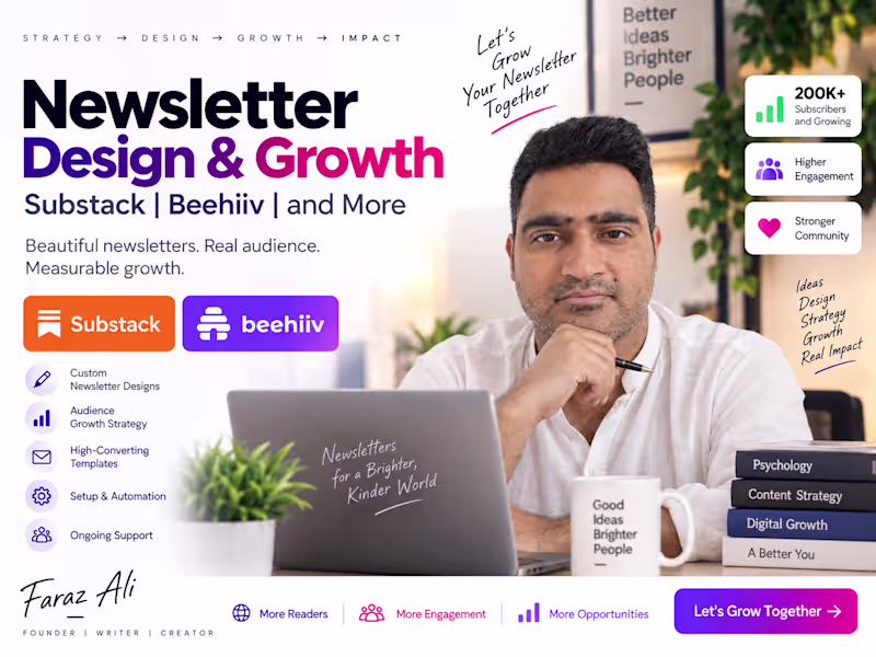 Cover image for Newsletter Design and Growth
