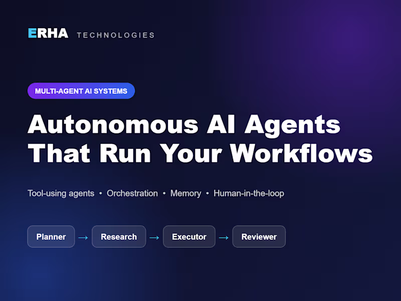 Cover image for Multi-Agent AI System for Workflow Automation