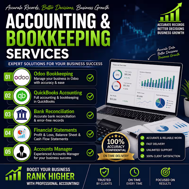Cover image for Bookkeeping & Accounting Services