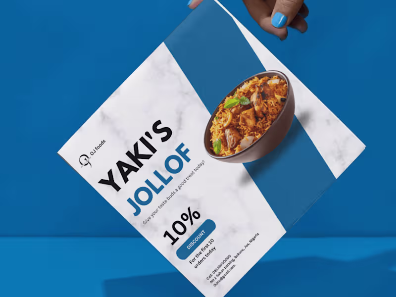Cover image for Visually appealing and attention grabbing poster/flyer design