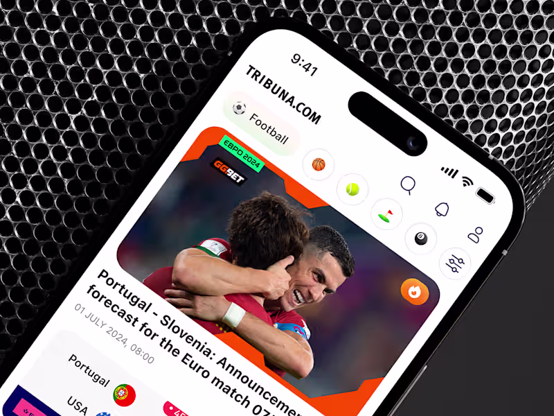 Cover image for Tribuna: Your Ultimate Sports News Companion