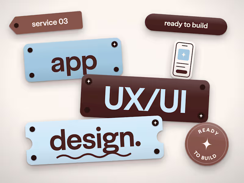 Cover image for App UX/UI Design, Ready to Build