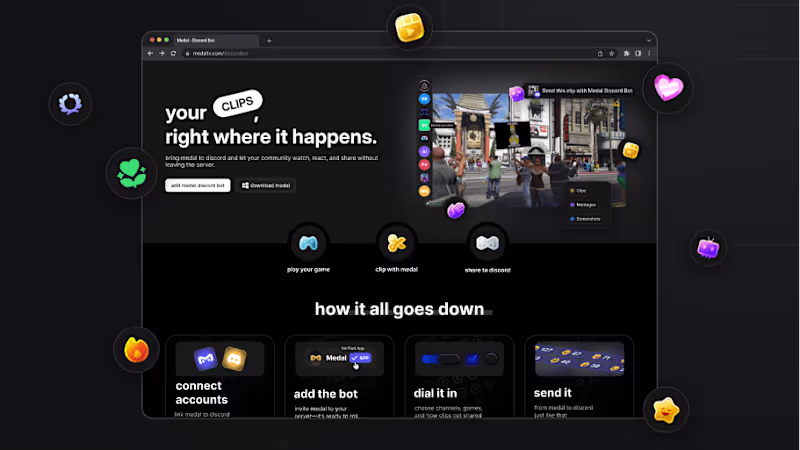 Cover image for Medal Discord Bot UX Design