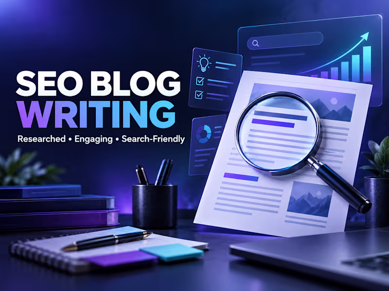 Cover image for Researched SEO-Friendly Blog Article