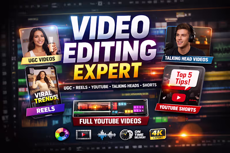 Cover image for VIDEO EDITING 