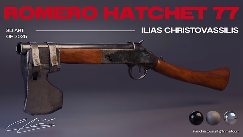 Cover image for Hardsurface Weapon