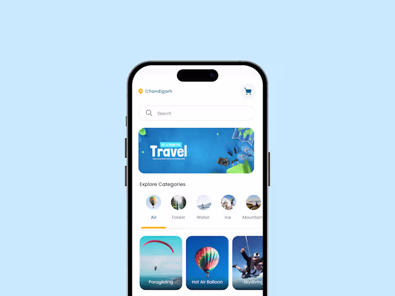 Cover image for UI/UX Design for Wild’n Adventure App