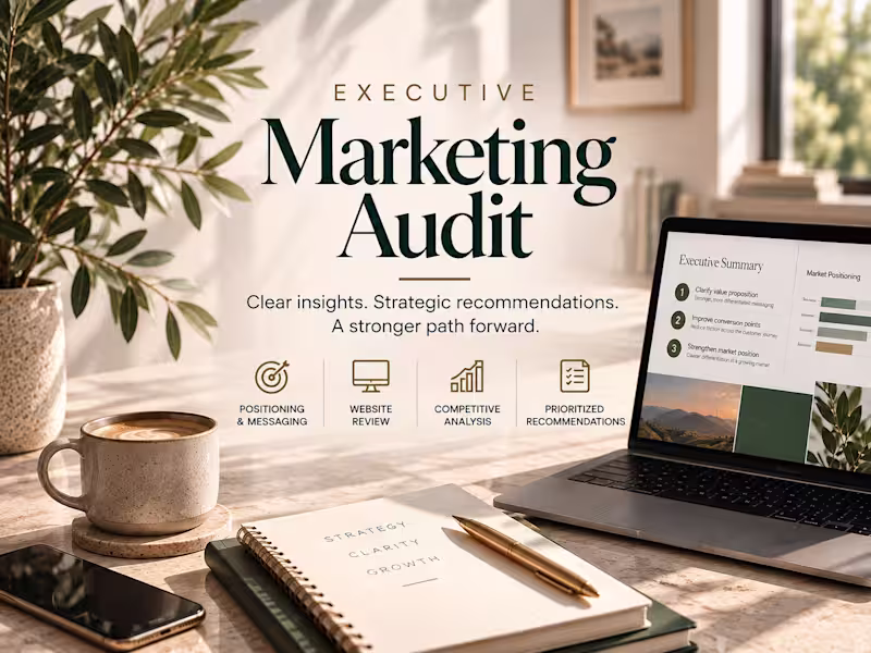 Cover image for Executive Marketing Audit