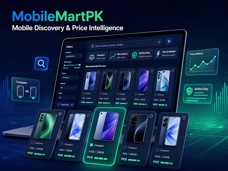 Cover image for MobileMartPK is a custom-built mobile