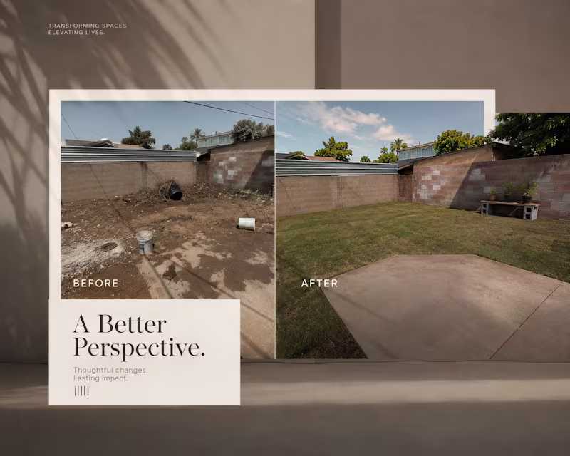 Cover image for Backyard Visual Enhancement for Property Listings