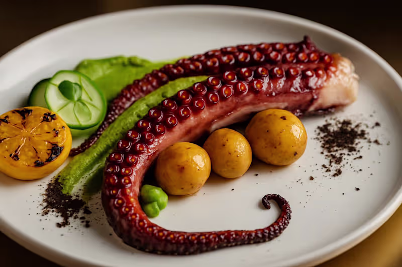 Cover image for Fine dining, made with AI.
The