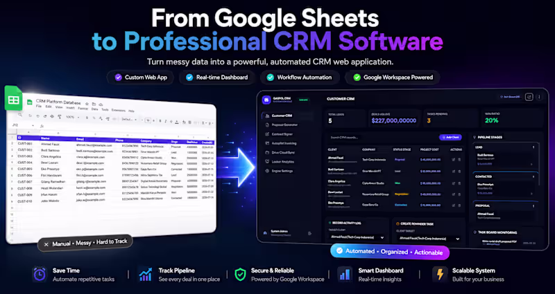 Cover image for 🚀 From Google Sheets to