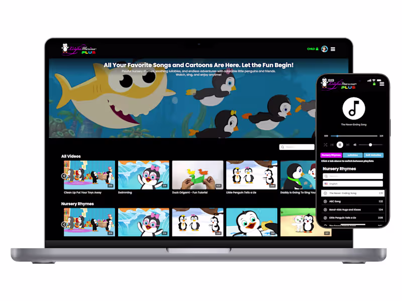 Cover image for Video & Music Streaming App