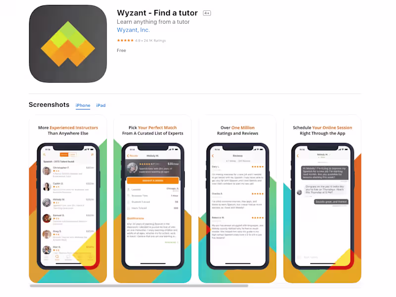 Cover image for Wyzant - Find a tutor