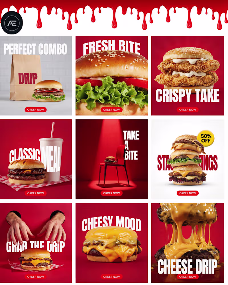 Cover image for Social media Post design for Restaurant