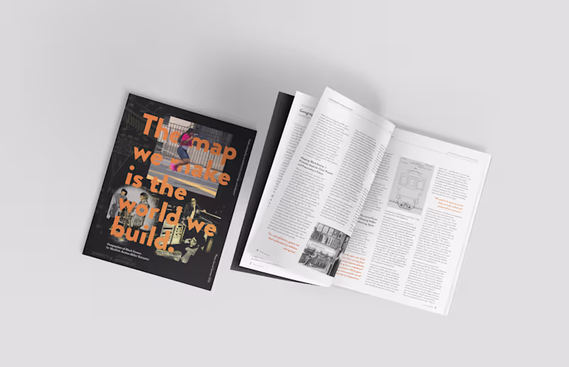 Cover image for Geographies of Black Genius: Editorial Design
