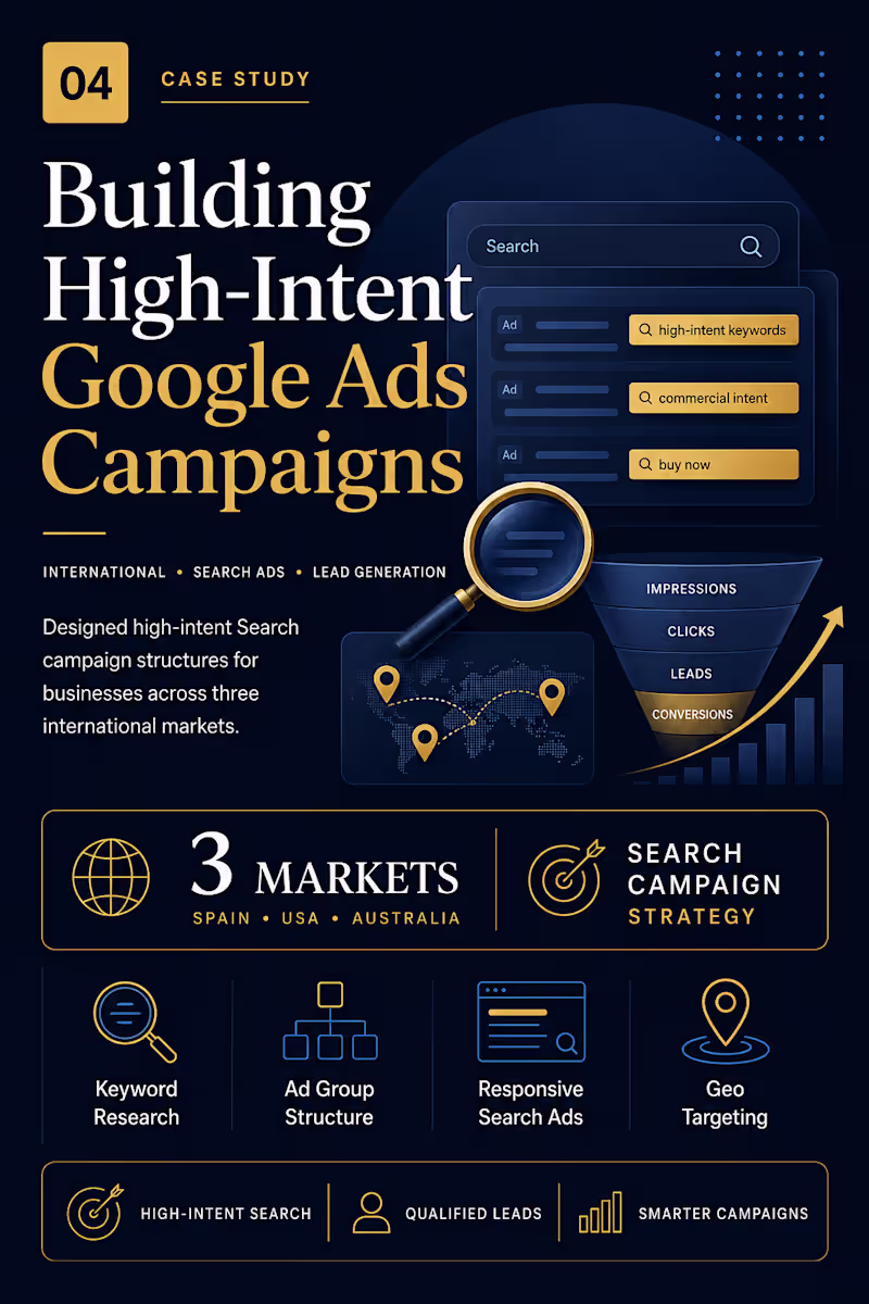 Cover image for International Google Ads Campaign Strategy
Built