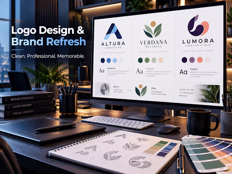 Cover image for Logo Design & Brand Refresh