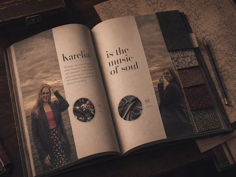 Cover image for Editorial Storytelling: MVFashion Magazine