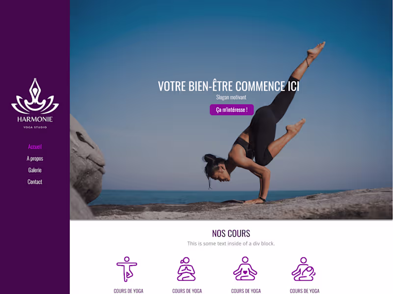 Cover image for Yoga Harmonie - Yoga Studio