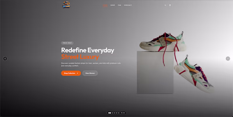 Cover image for A modern, premium e-commerce storefront