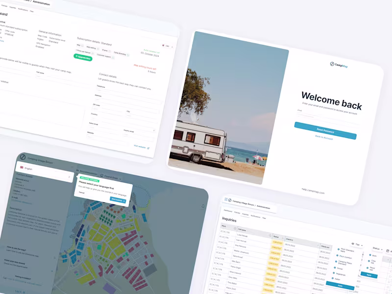 Cover image for Camp Management Platform Redesign