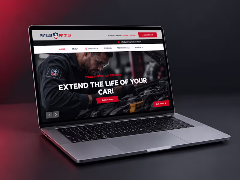 Cover image for Auto Repair Shop Website Design | WordPress Elementor