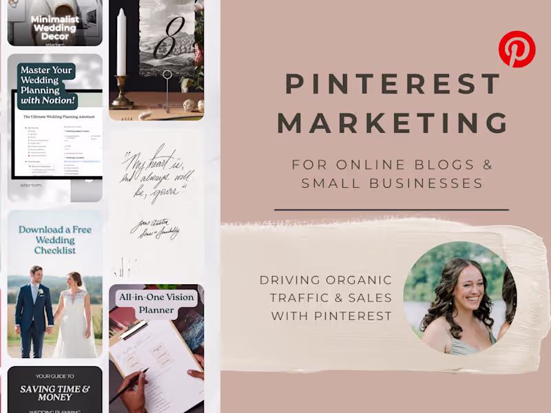 Cover image for Strategic Pinterest Growth & Traffic Management