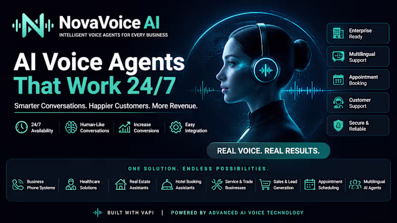 Cover image for NovaVoice AI