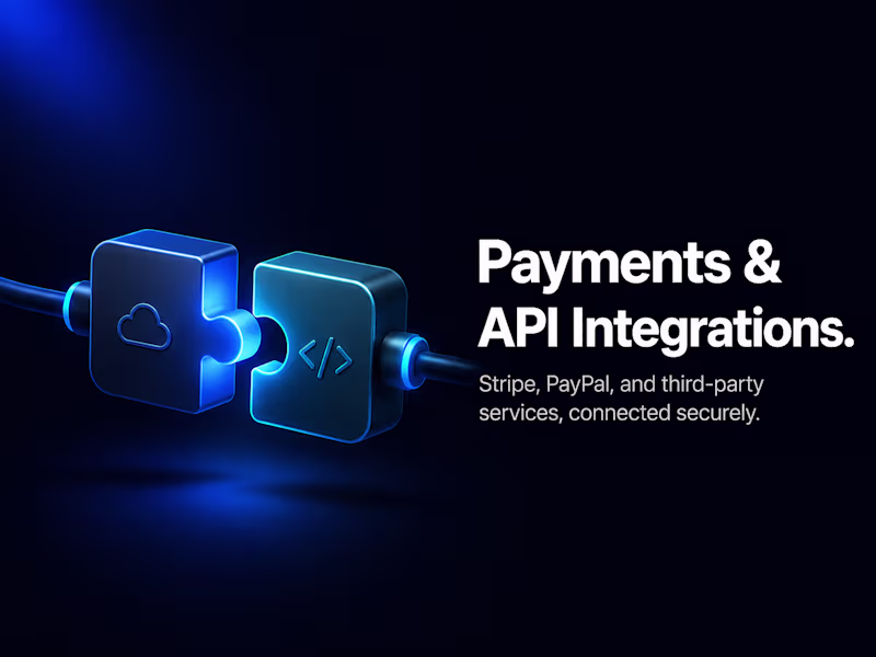 Cover image for Third-Party API & Payment Integration