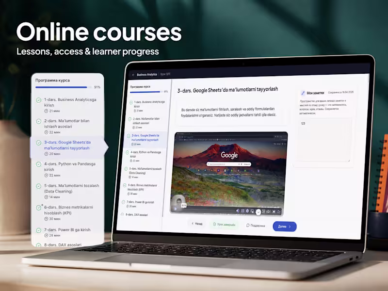 Cover image for Online course platforms and learner dashboards