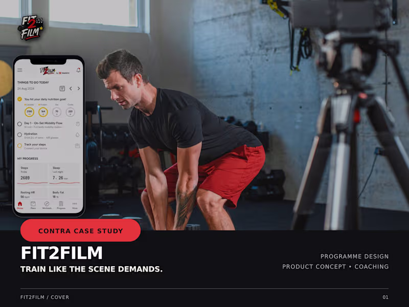 Cover image for I will coach you online to build strength and lose fat