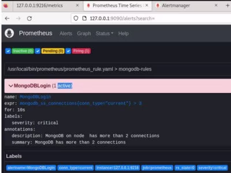 Cover image for MongoDB integration with Prometheus