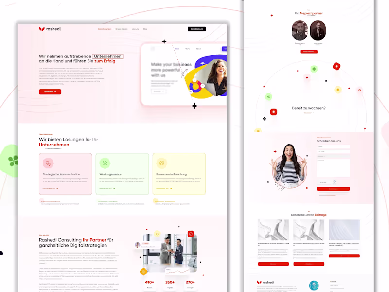 Cover image for Business Consulting Platform – Webflow Development