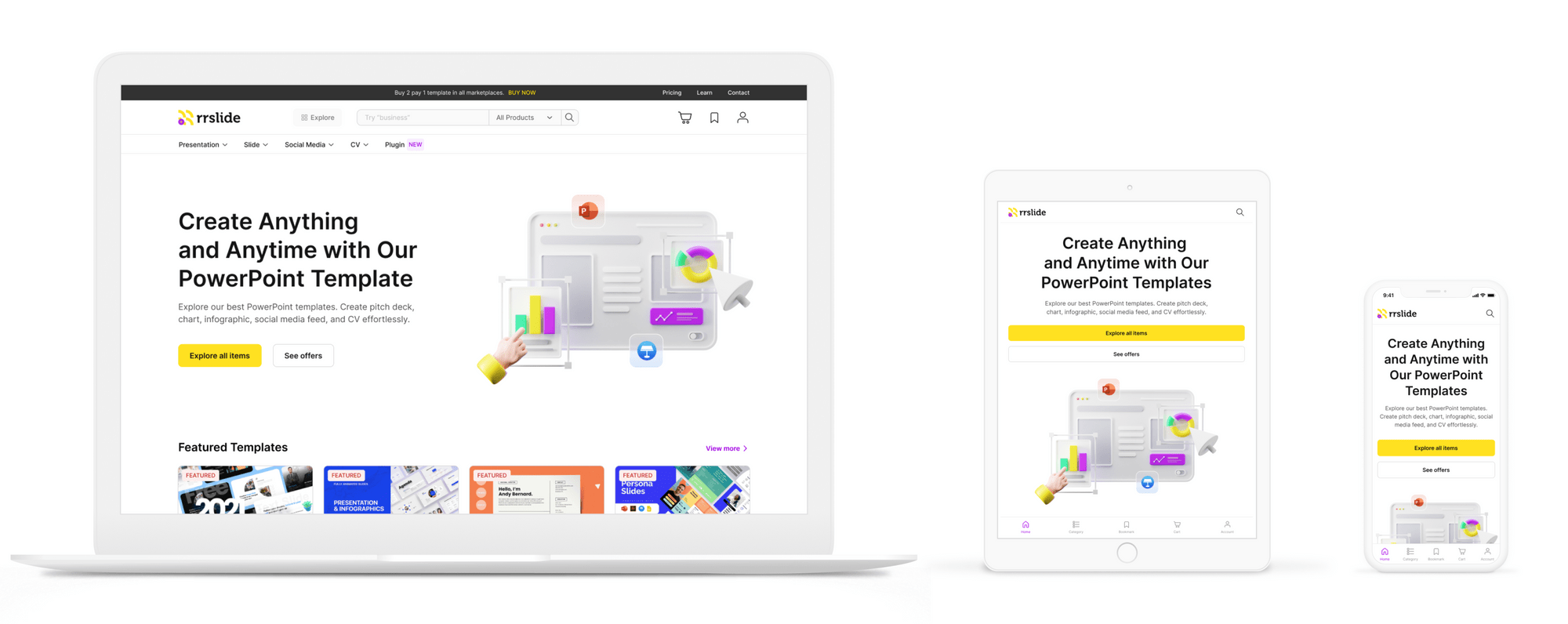 Placeholder project card media