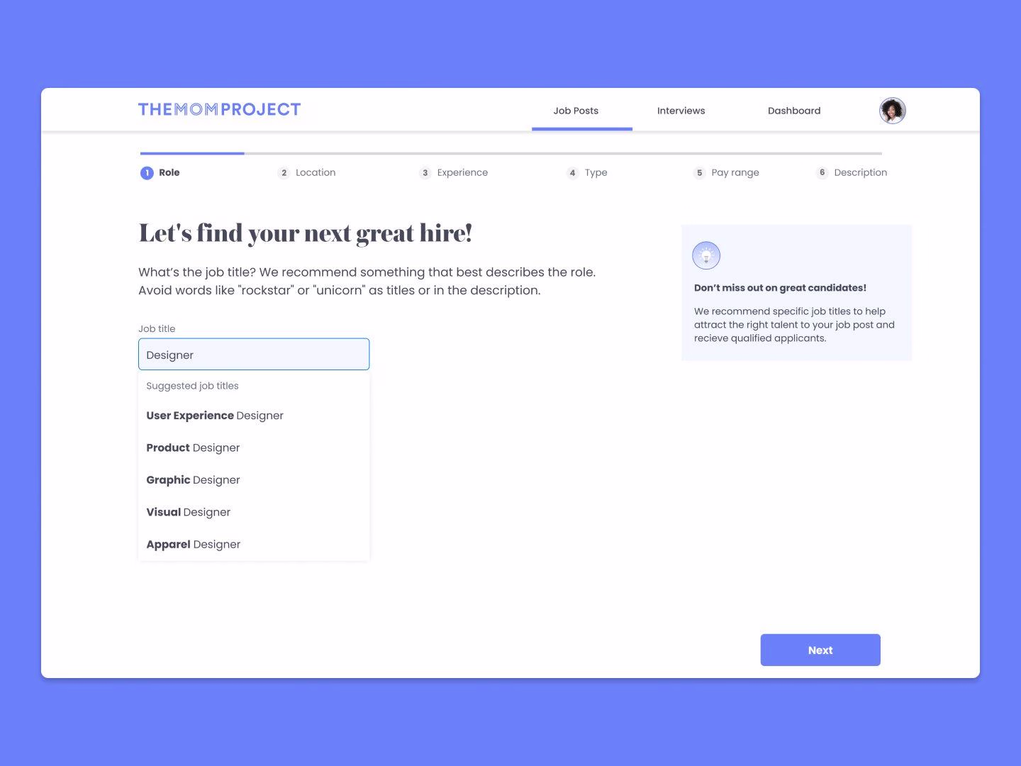 Placeholder project card media