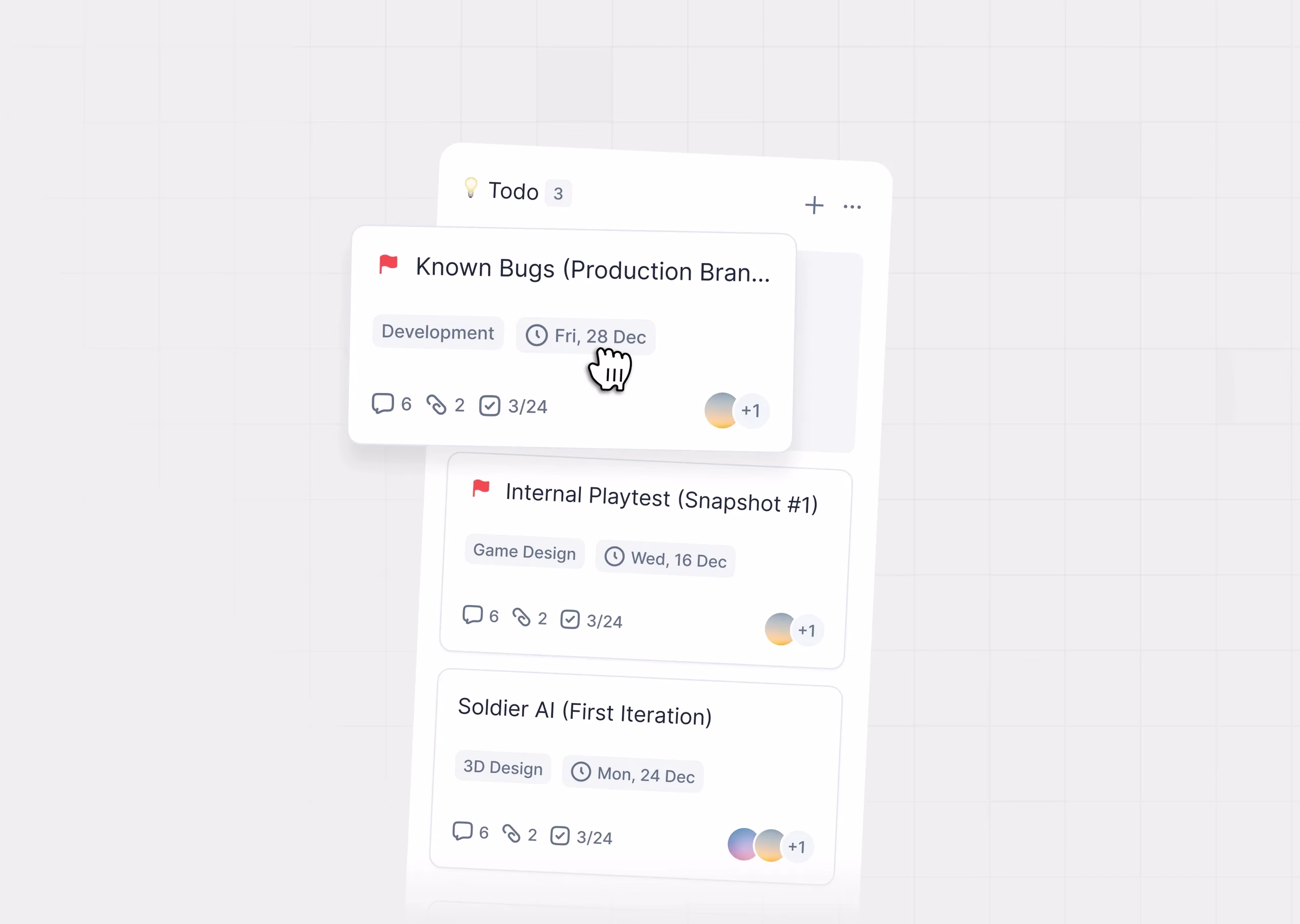 Placeholder project card media