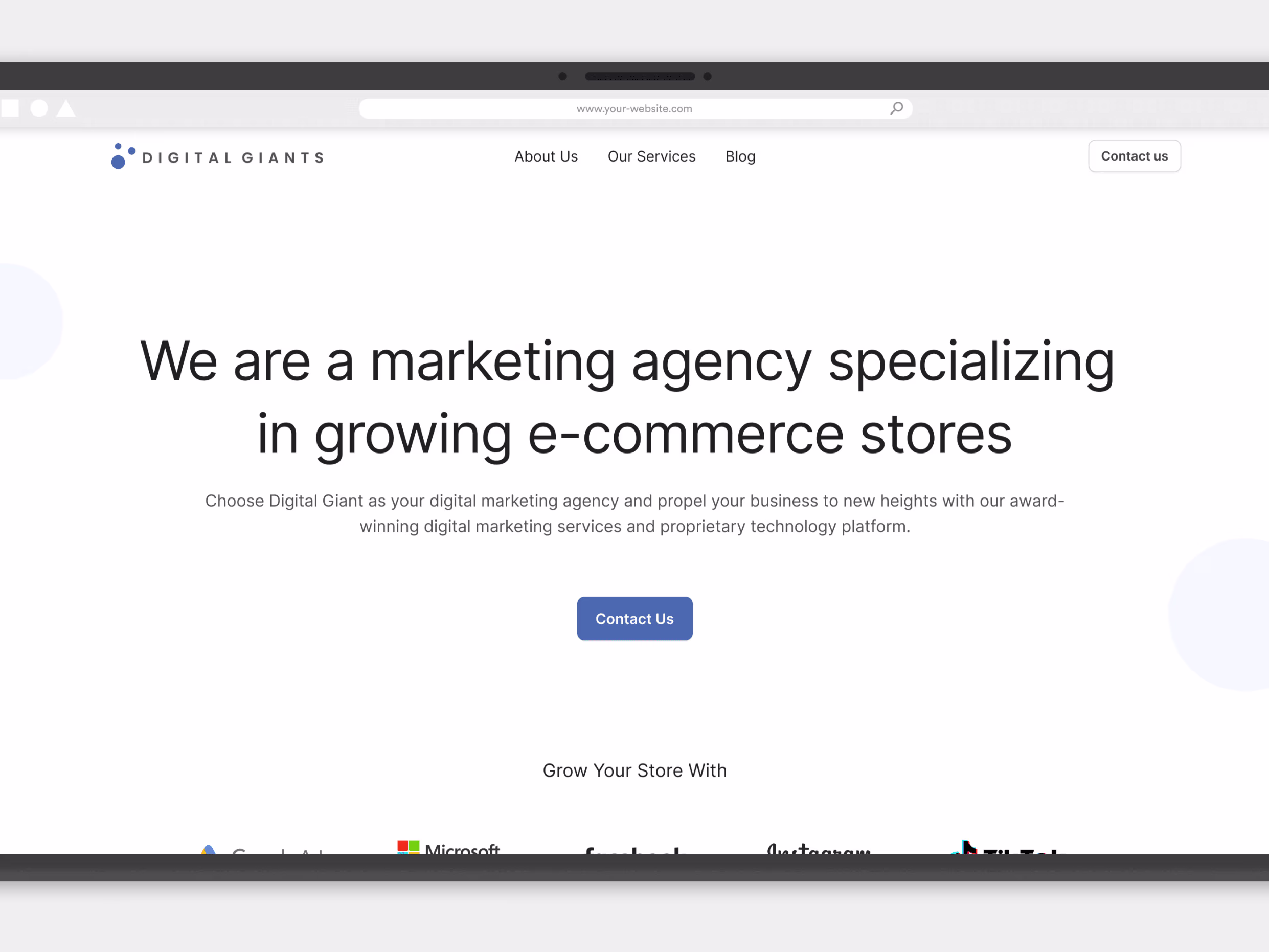 Placeholder project card media