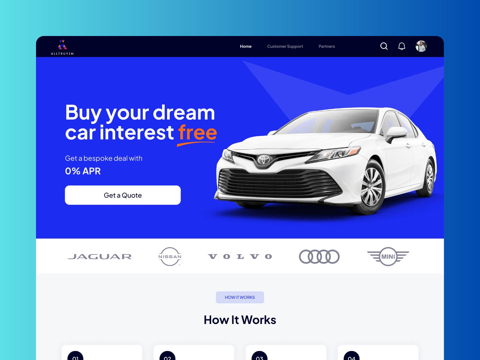 Placeholder project card media