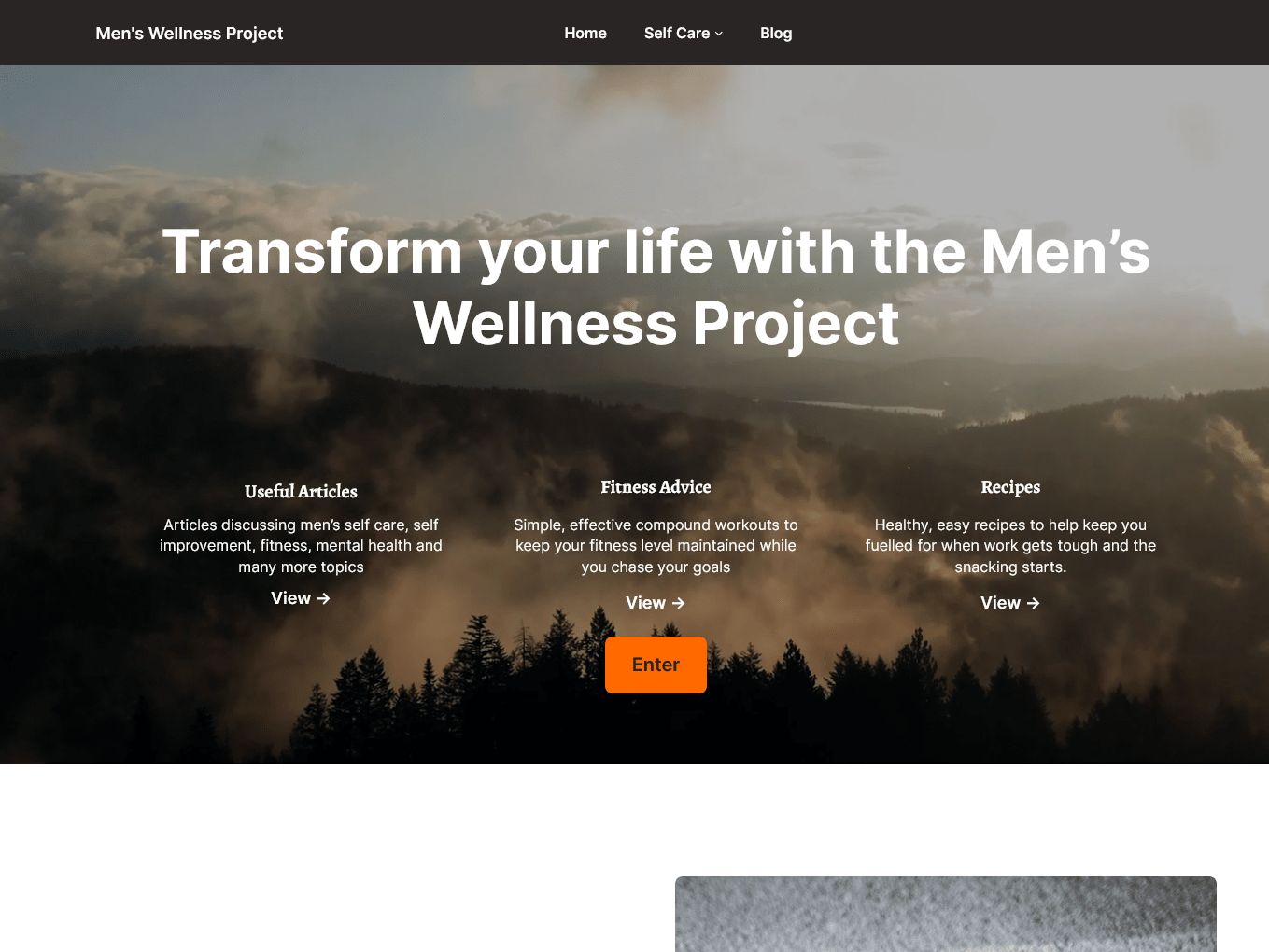 Placeholder project card media